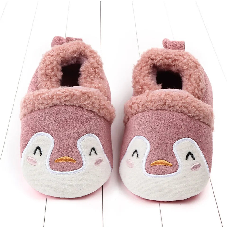 Süße Baby-Hausschuhe – sicher & gemütlich