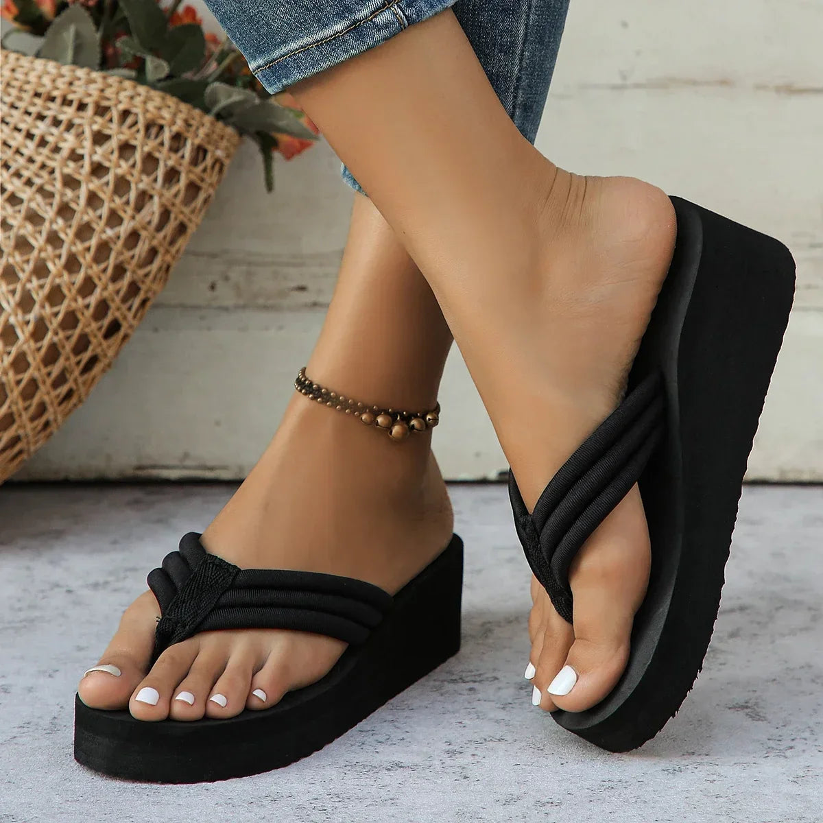 Stylische Damen-Sandale – ultraleicht & superbequem