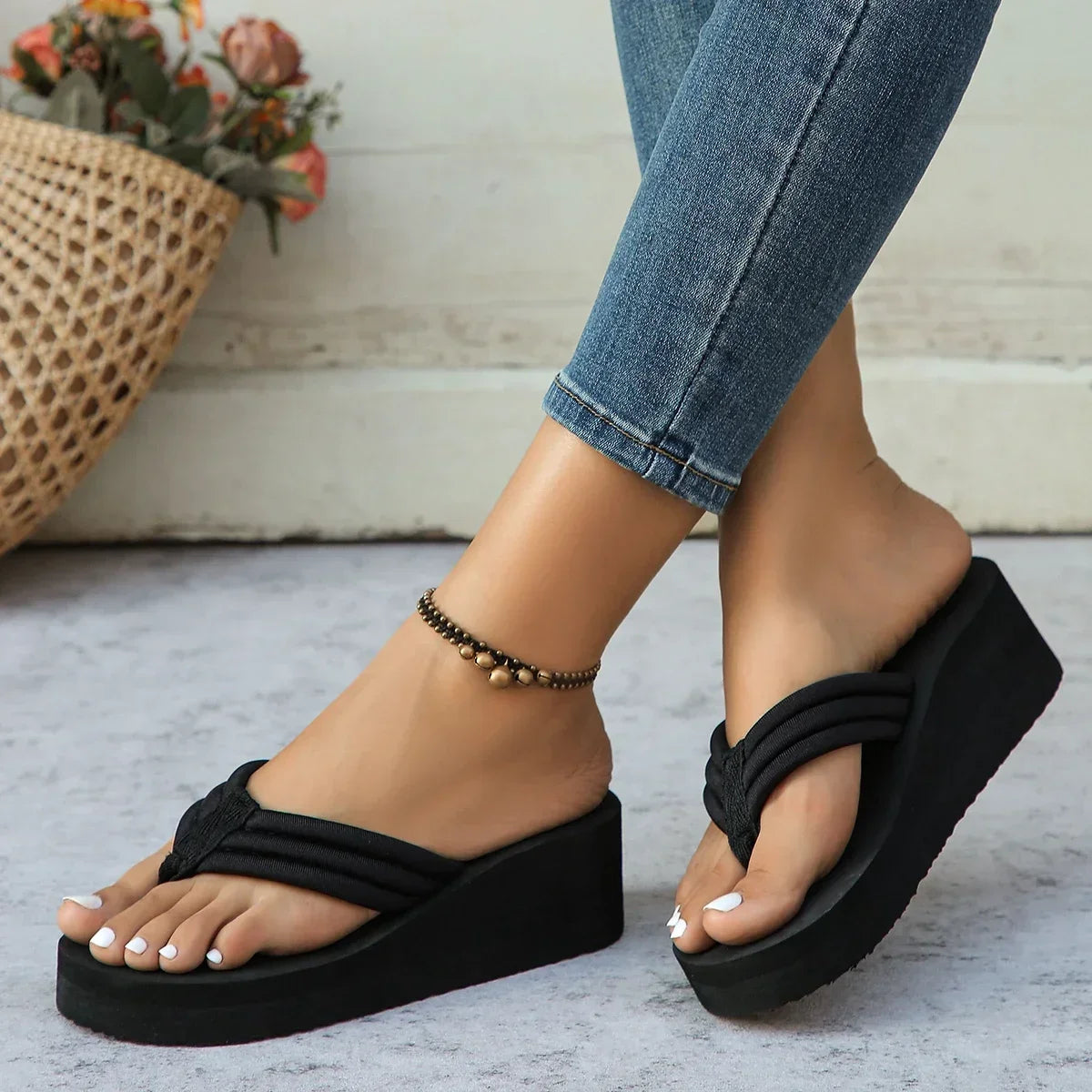 Stylische Damen-Sandale – ultraleicht & superbequem