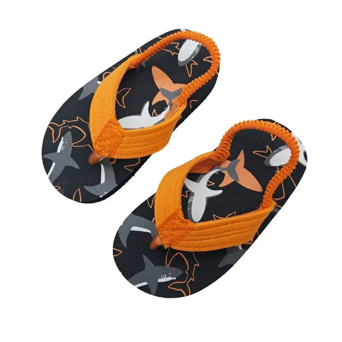 🩴 Kinder Flip Flops mit Cartoon-Design – perfekt für Sommer, Strand & Spaß! ☀️🌊