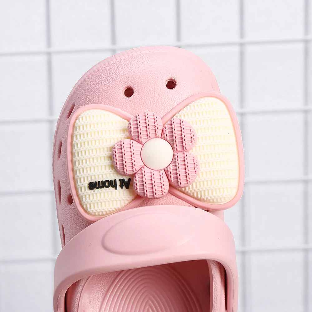 🎀 Handgemachte Kinder-Sommerhausschuhe – mit Liebe, Farbe & Fantasie! ☀️👧