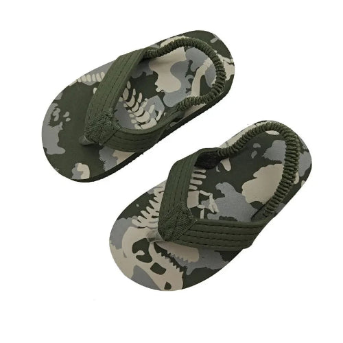 🩴 Kinder Flip Flops mit Cartoon-Design – perfekt für Sommer, Strand & Spaß! ☀️🌊