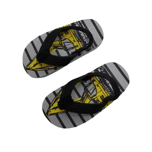 🩴 Kinder Flip Flops mit Cartoon-Design – perfekt für Sommer, Strand & Spaß! ☀️🌊
