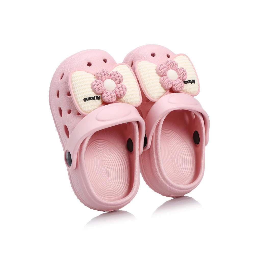🎀 Handgemachte Kinder-Sommerhausschuhe – mit Liebe, Farbe & Fantasie! ☀️👧