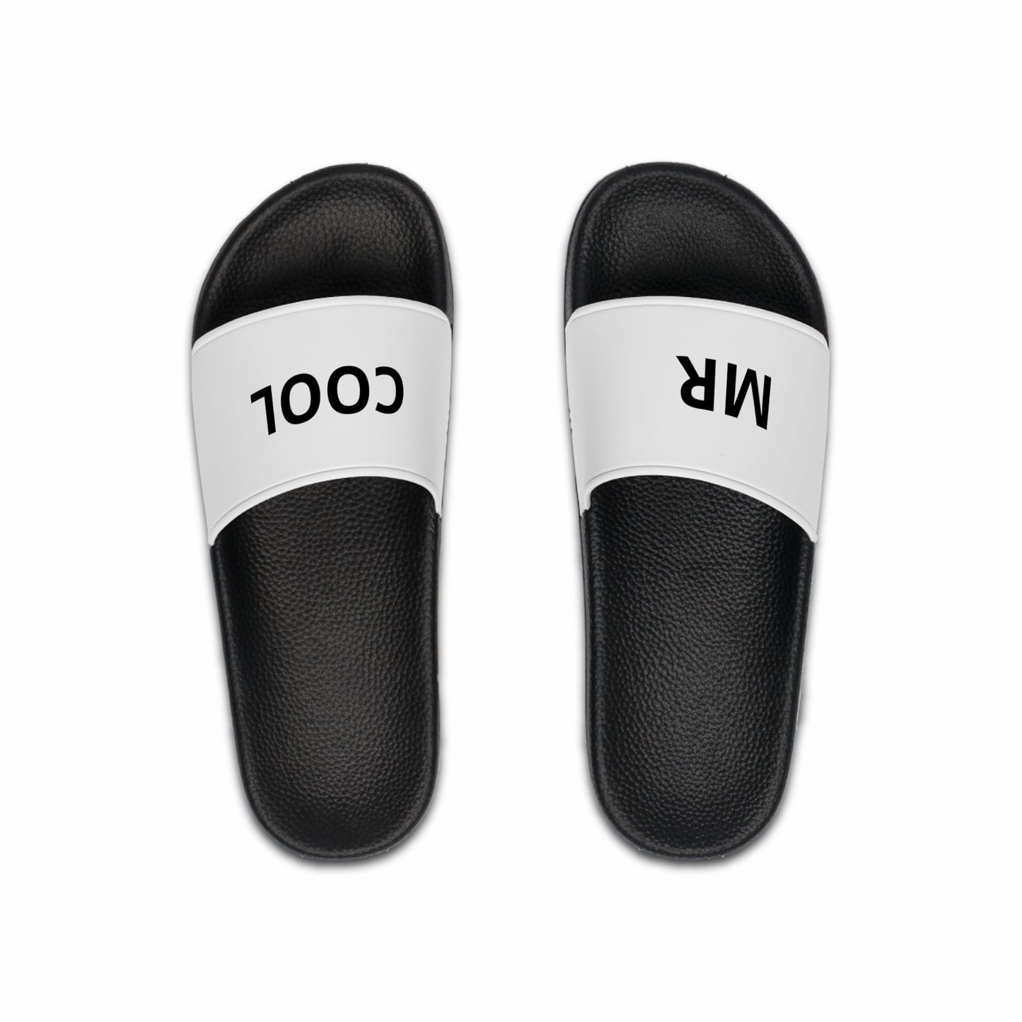 Flip Fritz Slide Sandalen – Bequeme Sommerschuhe mit weißem Riemen für Herren