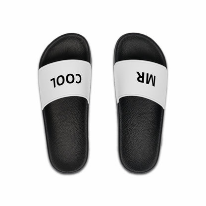 Flip Fritz Slide Sandalen – Bequeme Sommerschuhe mit weißem Riemen für Herren