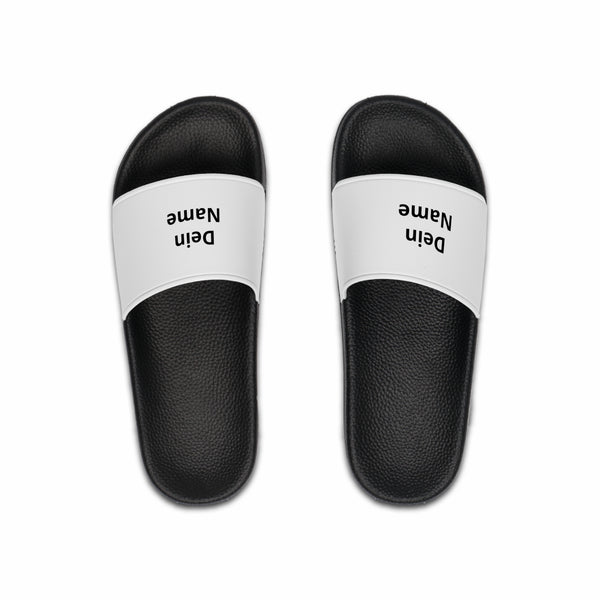 Flip Fritz Slide Sandalen – Bequeme Sommerschuhe mit weißem Riemen für Herren