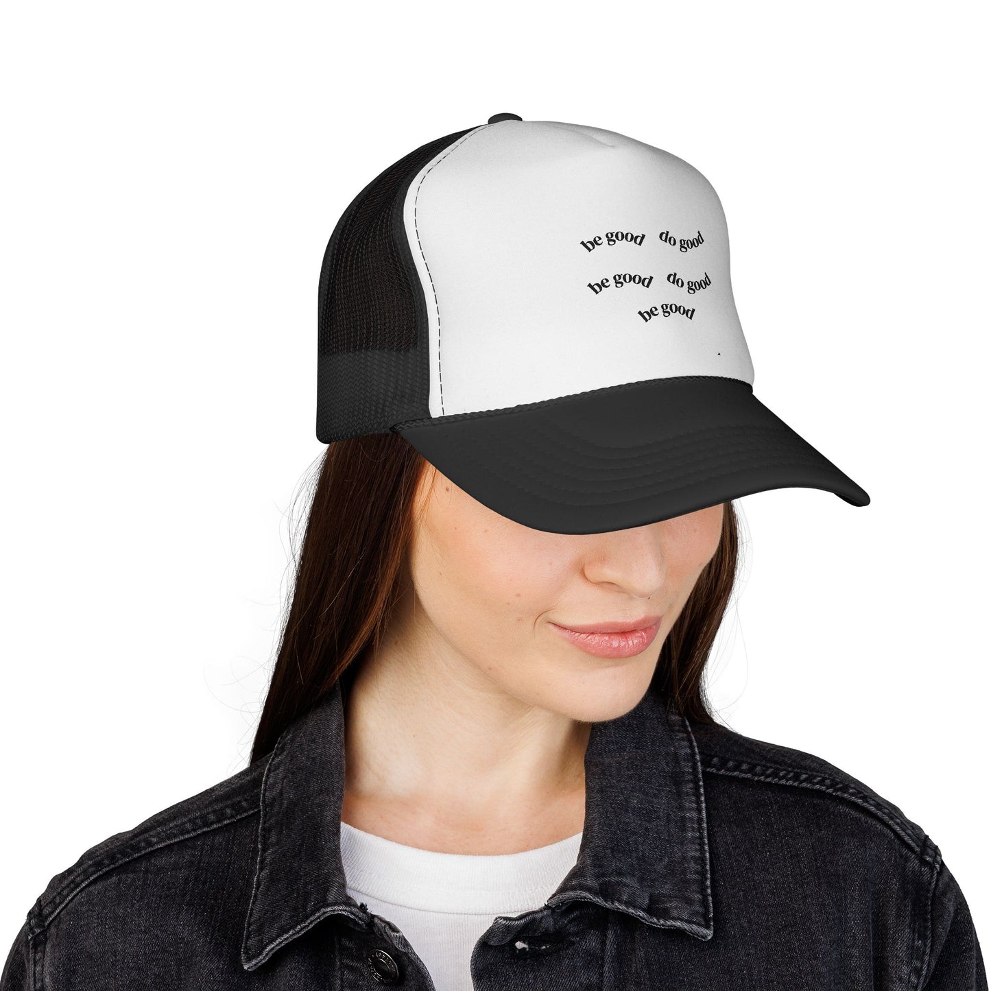 Sweet Dreams Trucker Hat — Retro Sleep Vibes Mesh Cap