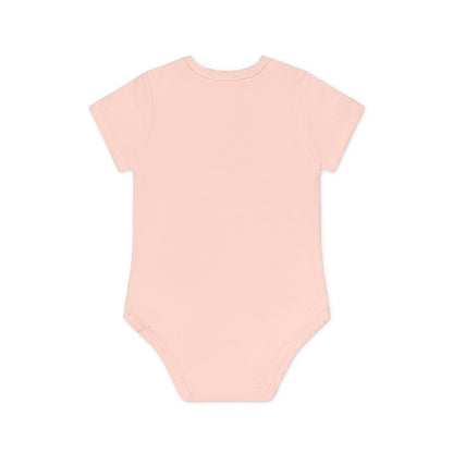 Personalisierter Baby-Body Langarm aus Bio-Baumwolle – mit Wunschname