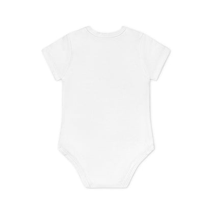 Personalisierter Baby-Body Langarm aus Bio-Baumwolle – mit Wunschname