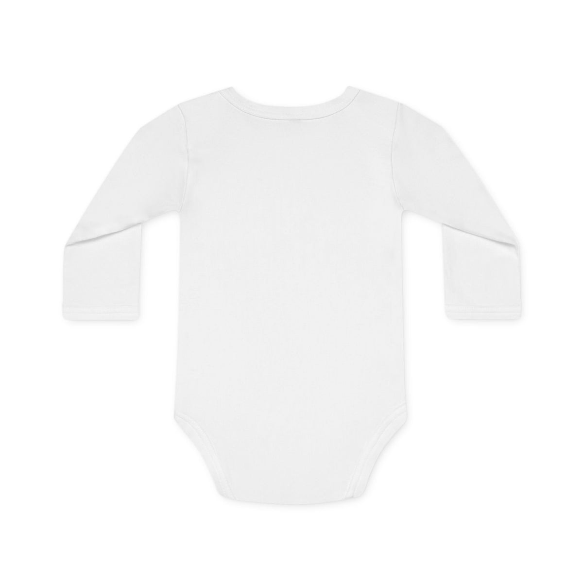 Personalisierter Bio-Baby-Langarmbody mit Wunschname