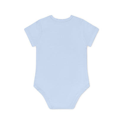 Personalisierter Baby-Body Langarm aus Bio-Baumwolle – mit Wunschname