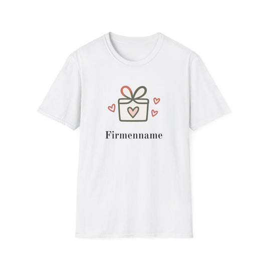 Personalisiertes Unisex T-Shirt mit eigenem Text oder Logo