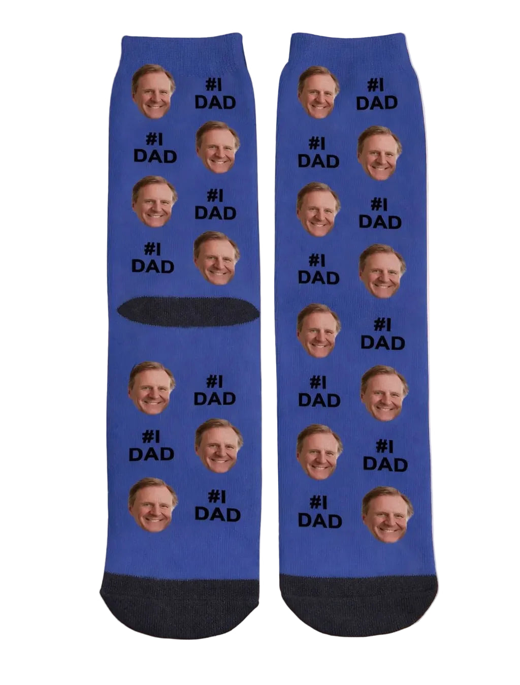 Custom Photo Fathers Day Socks Personalized Printed Socks Gift For Dad Birthday Anniversary Gift For Him