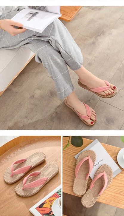 Summer Non-Slip Outdoor Beach Flip-Flops Women Men Hot Anime Cosplay Clogs Kimono Flip-flops Geta Slippers Shoes Accessories