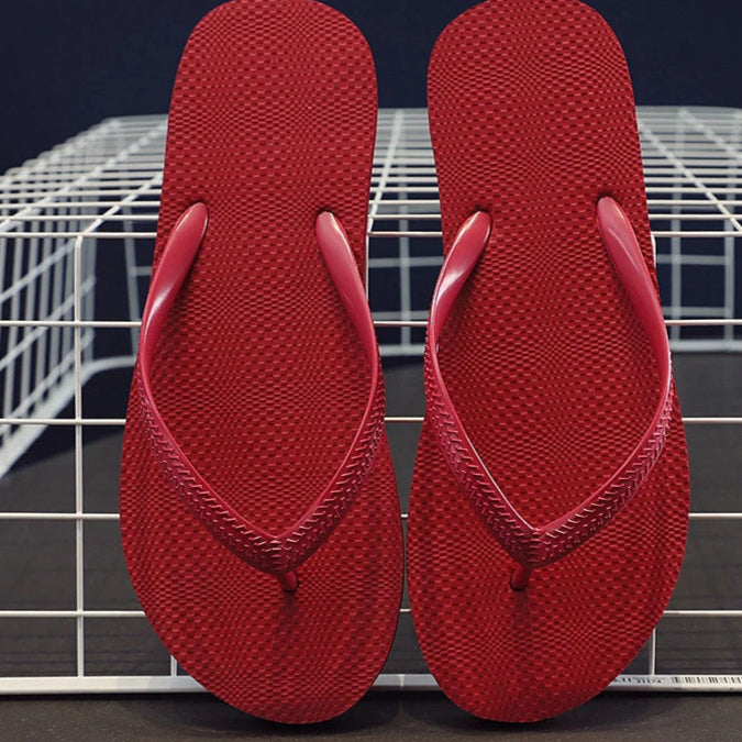 Bequeme Flip-Flops für drinnen & draußen
