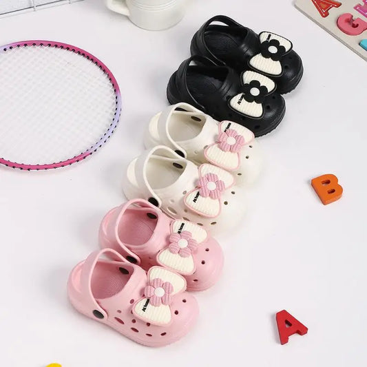 🎀 Handgemachte Kinder-Sommerhausschuhe – mit Liebe, Farbe & Fantasie! ☀️👧