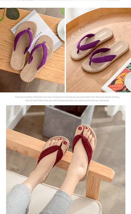 Summer Non-Slip Outdoor Beach Flip-Flops Women Men Hot Anime Cosplay Clogs Kimono Flip-flops Geta Slippers Shoes Accessories