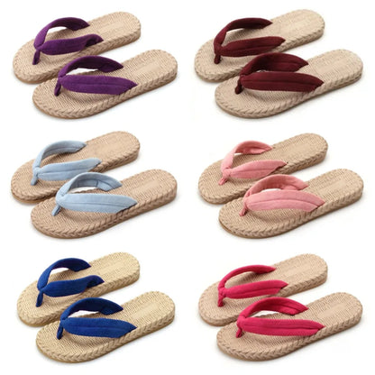 Casual Soft-soled Anime Cosplay Clogs Non-Slip Flat Flip Flops Shoes Sandals Japanese Style Slippers Girls