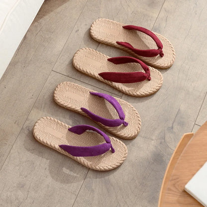 Casual Soft-soled Anime Cosplay Clogs Non-Slip Flat Flip Flops Shoes Sandals Japanese Style Slippers Girls