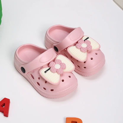 🎀 Handgemachte Kinder-Sommerhausschuhe – mit Liebe, Farbe & Fantasie! ☀️👧