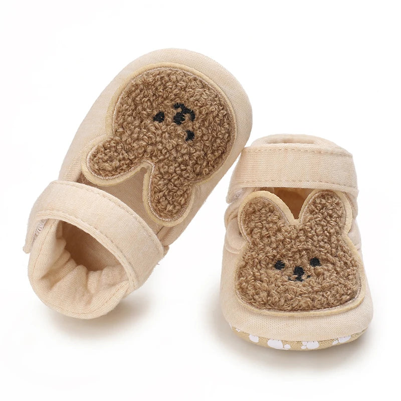 Sommersandalen für Babys (0-18 Monate) – ideal für Jungen und Mädchen – Lauflernhilfen – weiche Sohle – niedliches Bärenmotiv – lässig – leicht – bequem