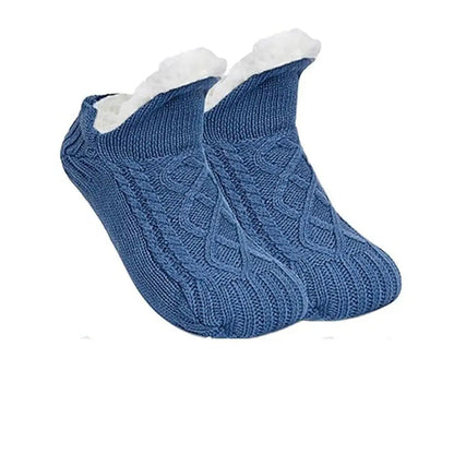 Dicke, wärmende Hausschuhe für Damen und Herren – neue Wintersocken aus Baumwolle, kurz, weich, rutschfest, flauschig.