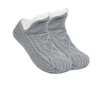 Dicke, wärmende Hausschuhe für Damen und Herren – neue Wintersocken aus Baumwolle, kurz, weich, rutschfest, flauschig.